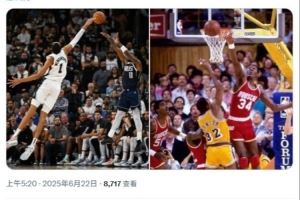 117场430次VS150场451次!美媒:文班能否打破大梦历史盖帽纪录?