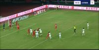 国安2-0领先梅州!法比奥抽射破门&赛季第10球,追平射手榜榜首