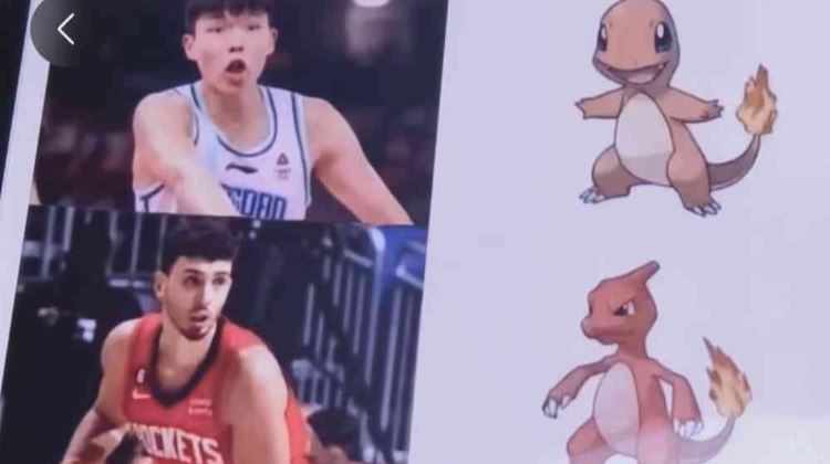 ?中国小火龙来咯!杨瀚森登陆NBA 期待他进化成超级喷火龙?